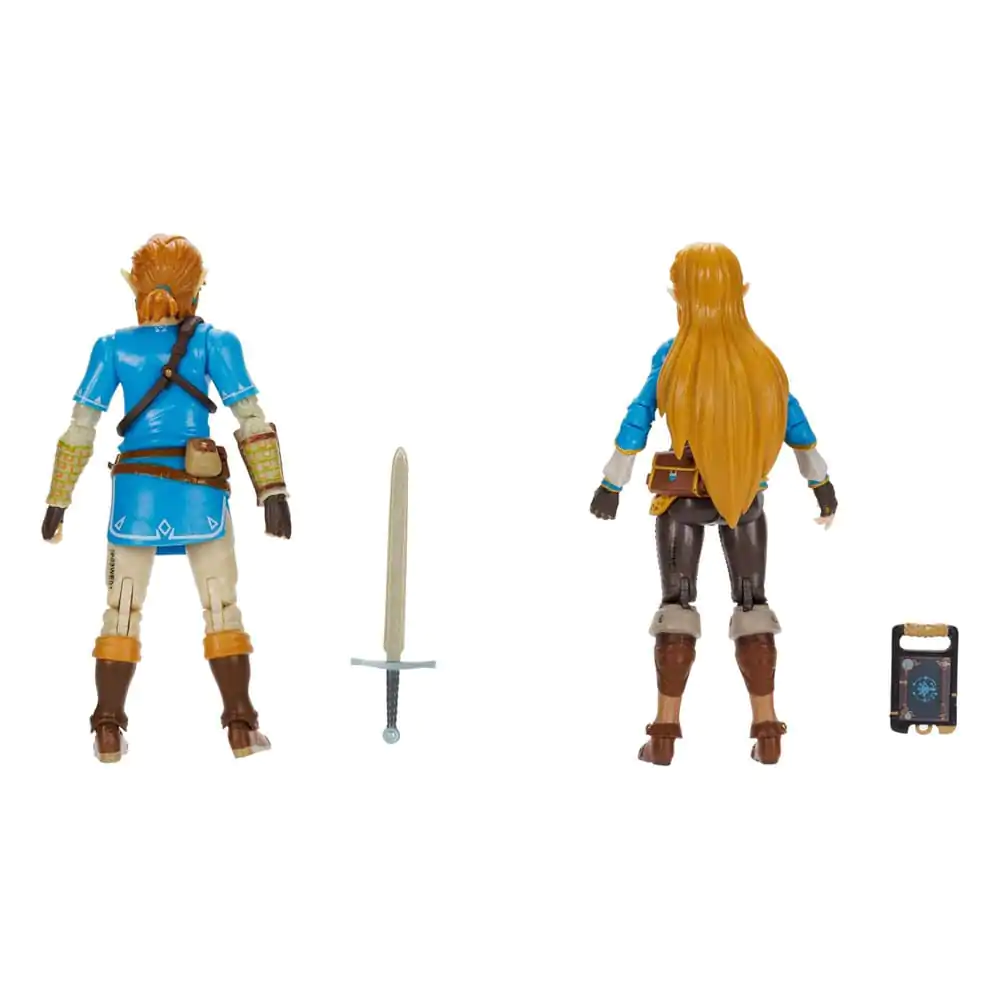 Akcijska figura The Legend of Zelda, paket 2 Princess Zelda, Link 10 cm fotografija izdelka