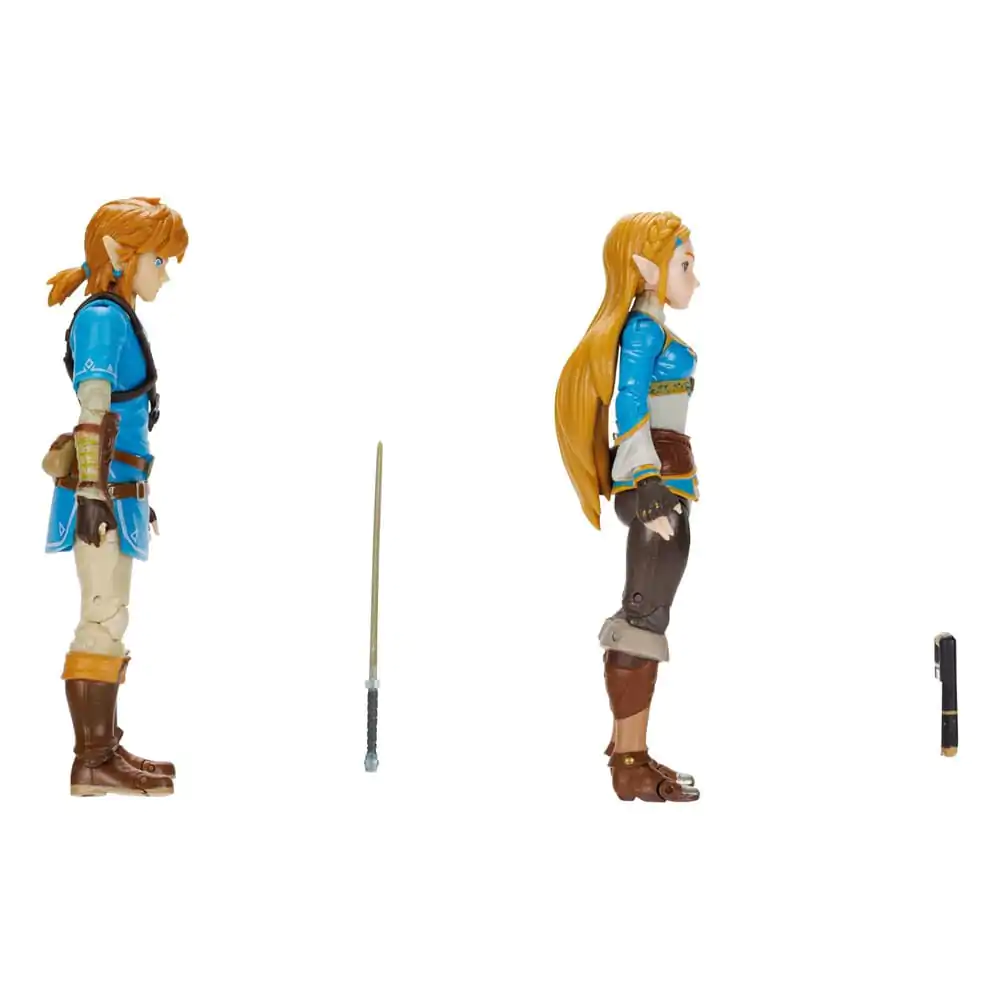 Akcijska figura The Legend of Zelda, paket 2 Princess Zelda, Link 10 cm fotografija izdelka