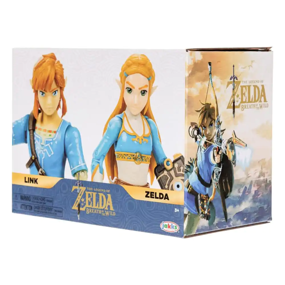 Akcijska figura The Legend of Zelda, paket 2 Princess Zelda, Link 10 cm fotografija izdelka