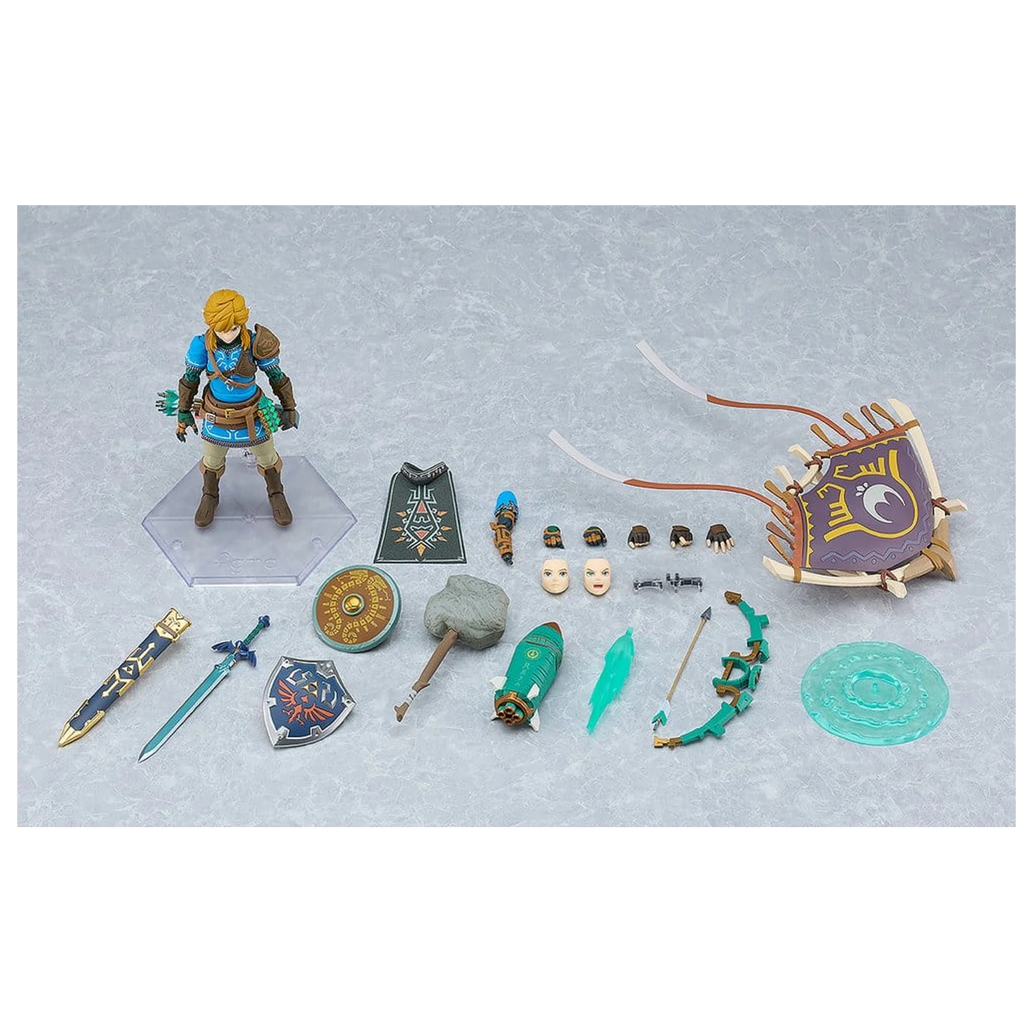 The Legend of Zelda Tears of the Kingdom Figma akcijska figura Link Tears of the Kingdom Ver. DX Edition 15 cm fotografija izdelka