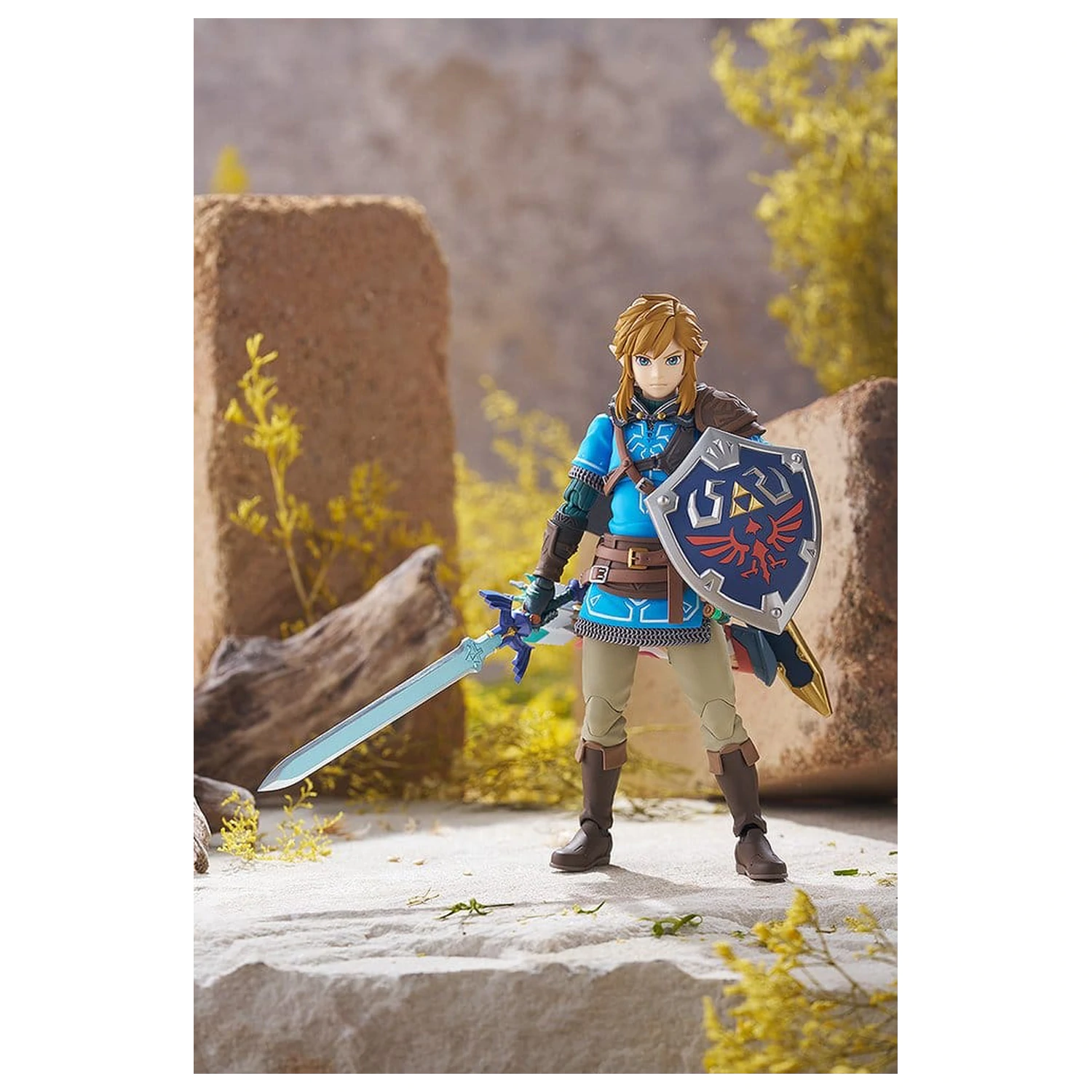 The Legend of Zelda Tears of the Kingdom Figma akcijska figura Link Tears of the Kingdom Ver. DX Edition 15 cm fotografija izdelka
