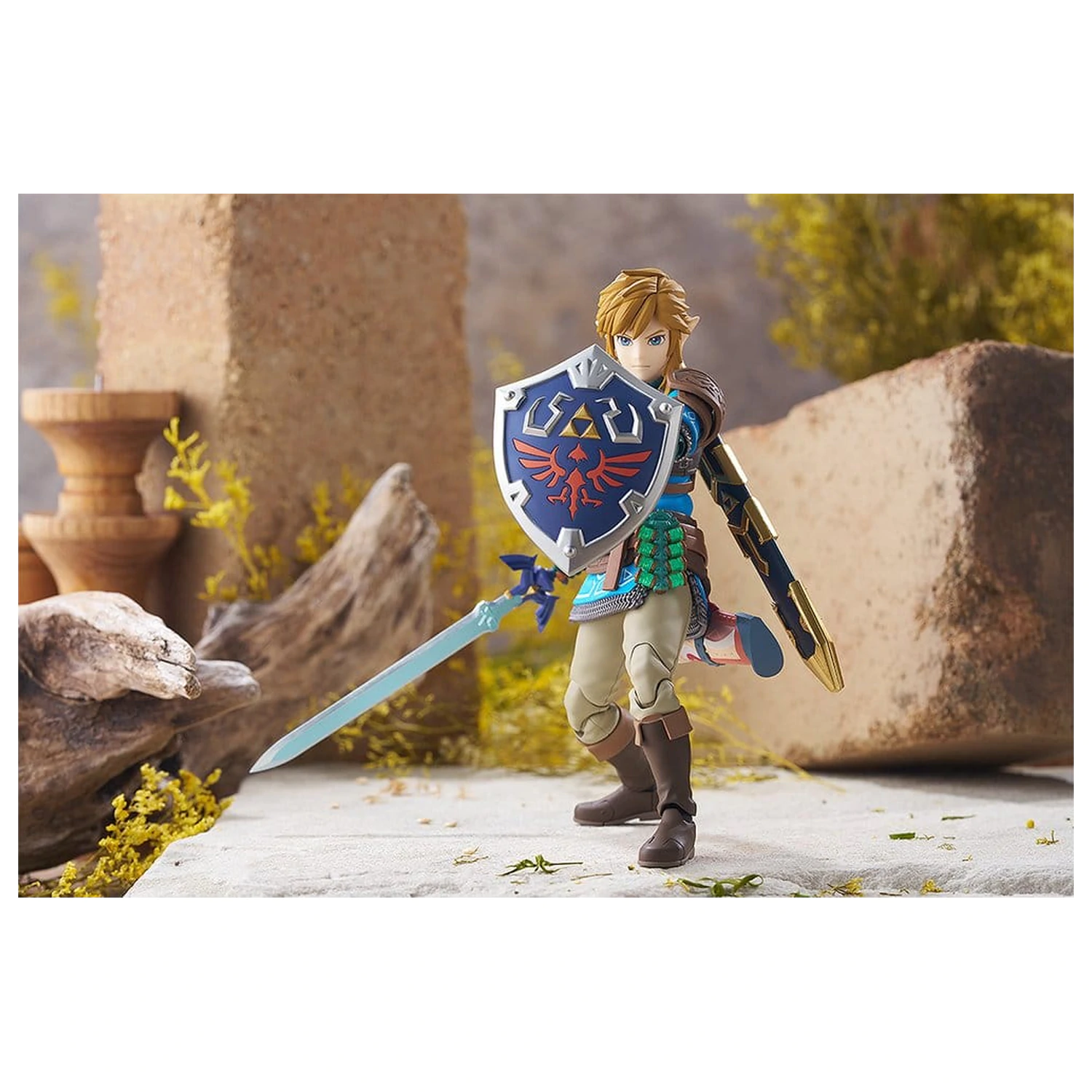 The Legend of Zelda Tears of the Kingdom Figma akcijska figura Link Tears of the Kingdom Ver. DX Edition 15 cm fotografija izdelka