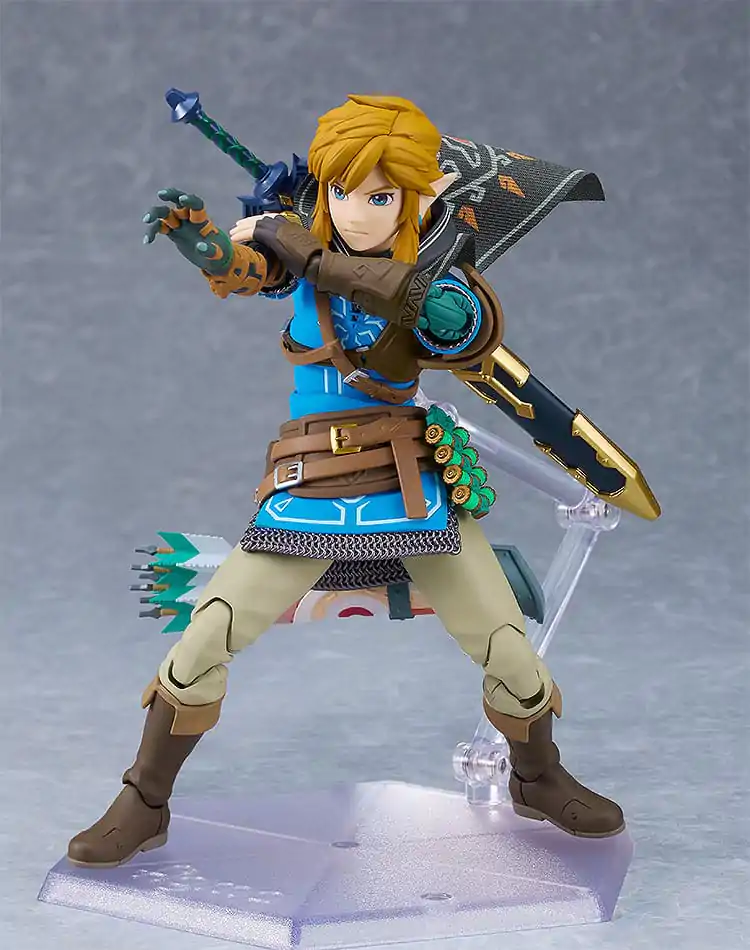 The Legend of Zelda Tears of the Kingdom Figma Akcijska Figura Link Tears of the Kingdom Ver. DX Edition 15 cm fotografija izdelka