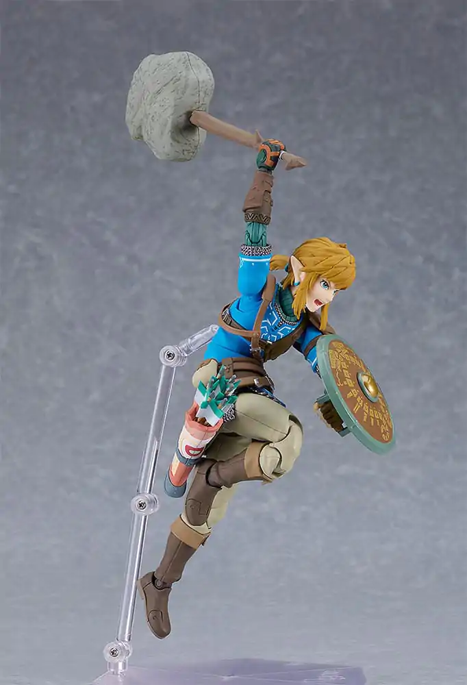 The Legend of Zelda Tears of the Kingdom Figma Akcijska Figura Link Tears of the Kingdom Ver. DX Edition 15 cm fotografija izdelka