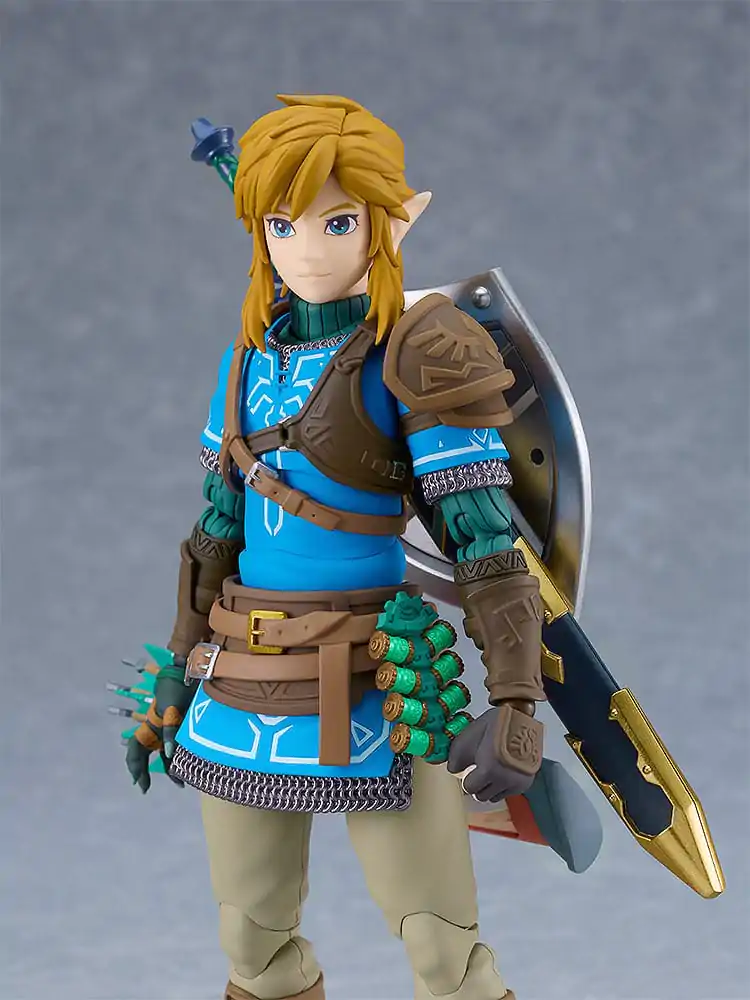 The Legend of Zelda Tears of the Kingdom Figma Akcijska Figura Link Tears of the Kingdom Ver. DX Edition 15 cm fotografija izdelka