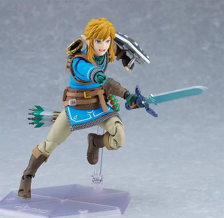 The Legend of Zelda Tears of the Kingdom Figma Akcijska Figura Link Tears of the Kingdom Ver. DX Edition 15 cm fotografija izdelka