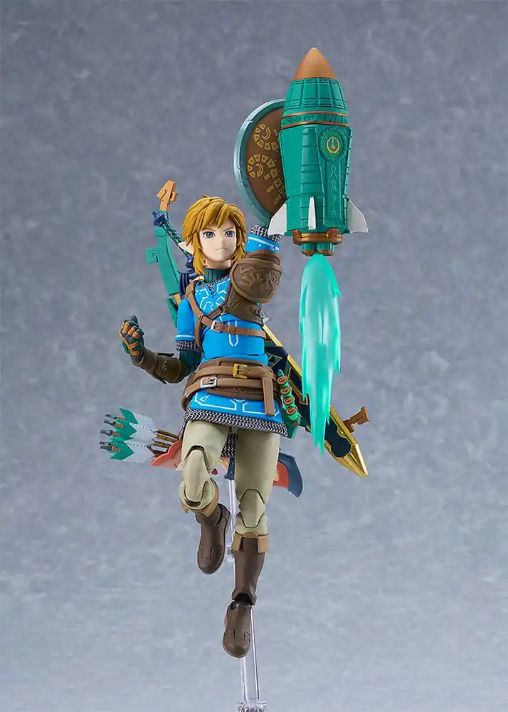 The Legend of Zelda Tears of the Kingdom Figma Akcijska Figura Link Tears of the Kingdom Ver. DX Edition 15 cm fotografija izdelka