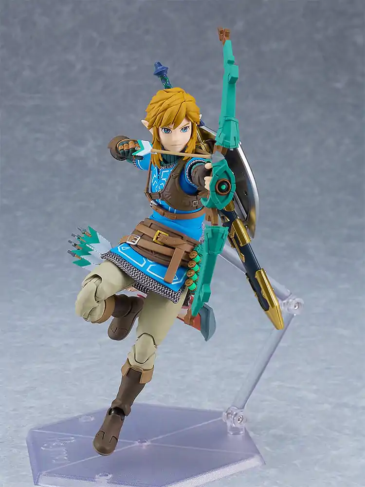 The Legend of Zelda Tears of the Kingdom Figma Akcijska Figura Link Tears of the Kingdom Ver. DX Edition 15 cm fotografija izdelka