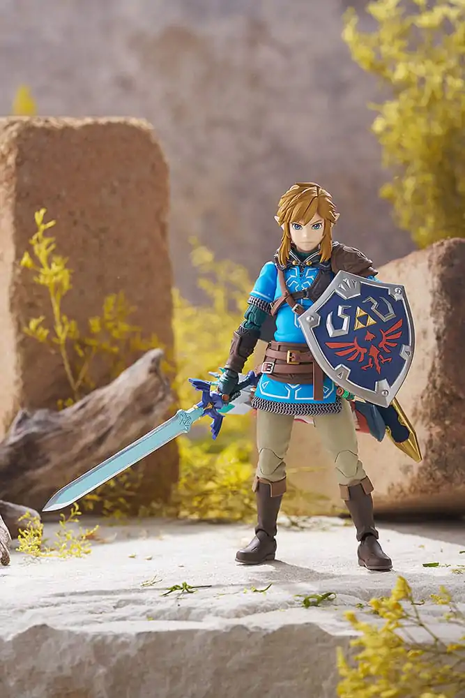 The Legend of Zelda Tears of the Kingdom Figma Akcijska Figura Link Tears of the Kingdom Ver. DX Edition 15 cm fotografija izdelka