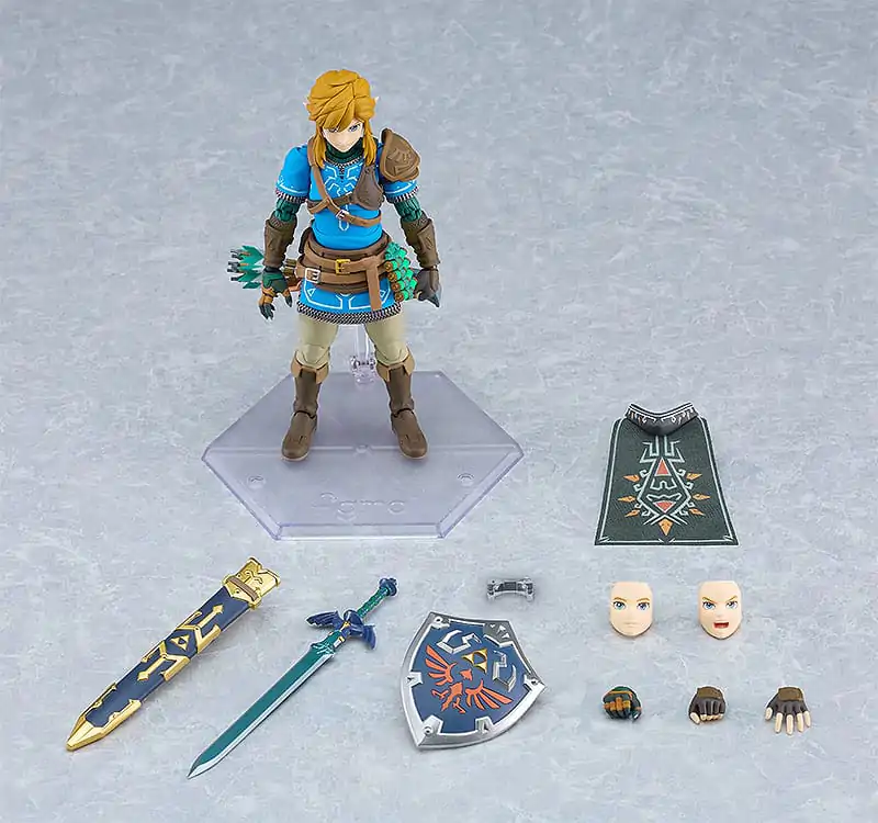 The Legend of Zelda Tears of the Kingdom Figma akcijska figura Link Tears of the Kingdom Ver. 15 cm fotografija izdelka