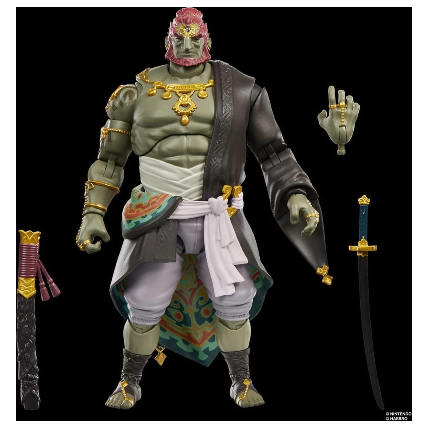 The Legend of Zelda: Tears of the Kingdom Heroes of Hyrule akcijska figura Ganondorf 19 cm fotografija izdelka