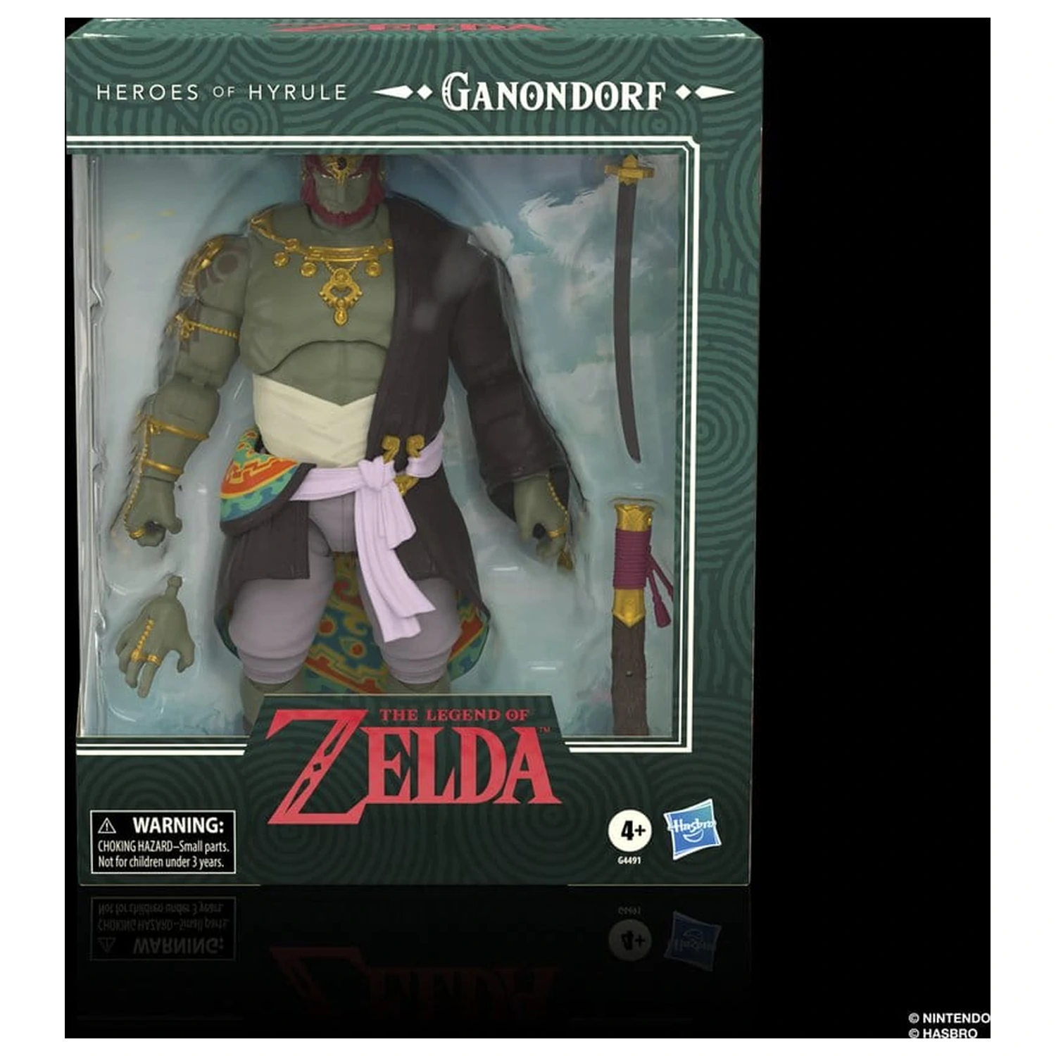 The Legend of Zelda: Tears of the Kingdom Heroes of Hyrule akcijska figura Ganondorf 19 cm fotografija izdelka