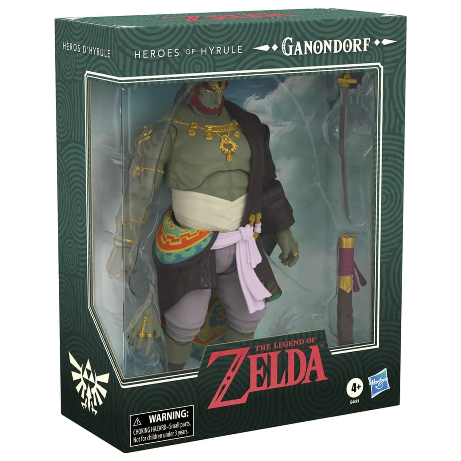 The Legend of Zelda: Tears of the Kingdom Heroes of Hyrule akcijska figura Ganondorf 19 cm fotografija izdelka