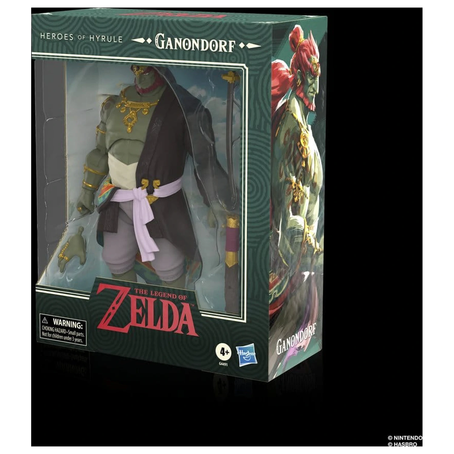 The Legend of Zelda: Tears of the Kingdom Heroes of Hyrule akcijska figura Ganondorf 19 cm fotografija izdelka