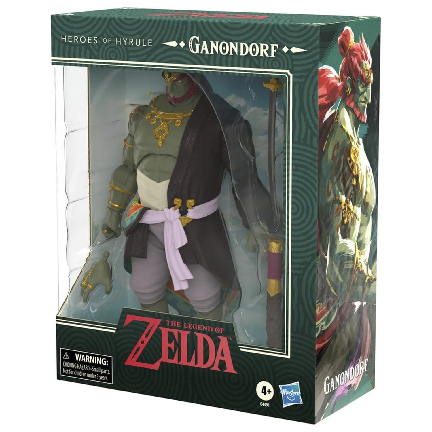 The Legend of Zelda: Tears of the Kingdom Heroes of Hyrule akcijska figura Ganondorf 19 cm fotografija izdelka