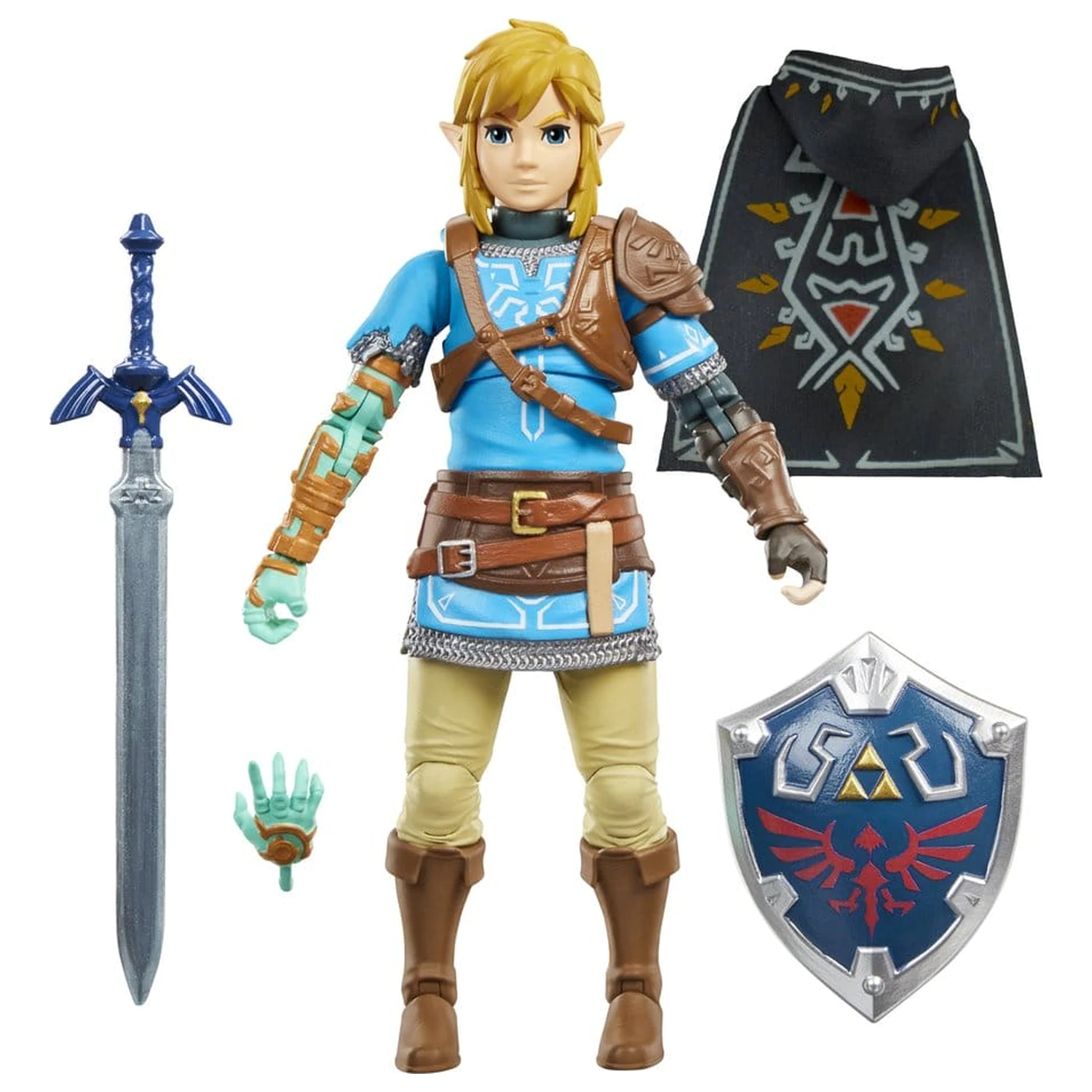 The Legend of Zelda: Tears of the Kingdom Heroes of Hyrule akcijska figura Link 15 cm fotografija izdelka