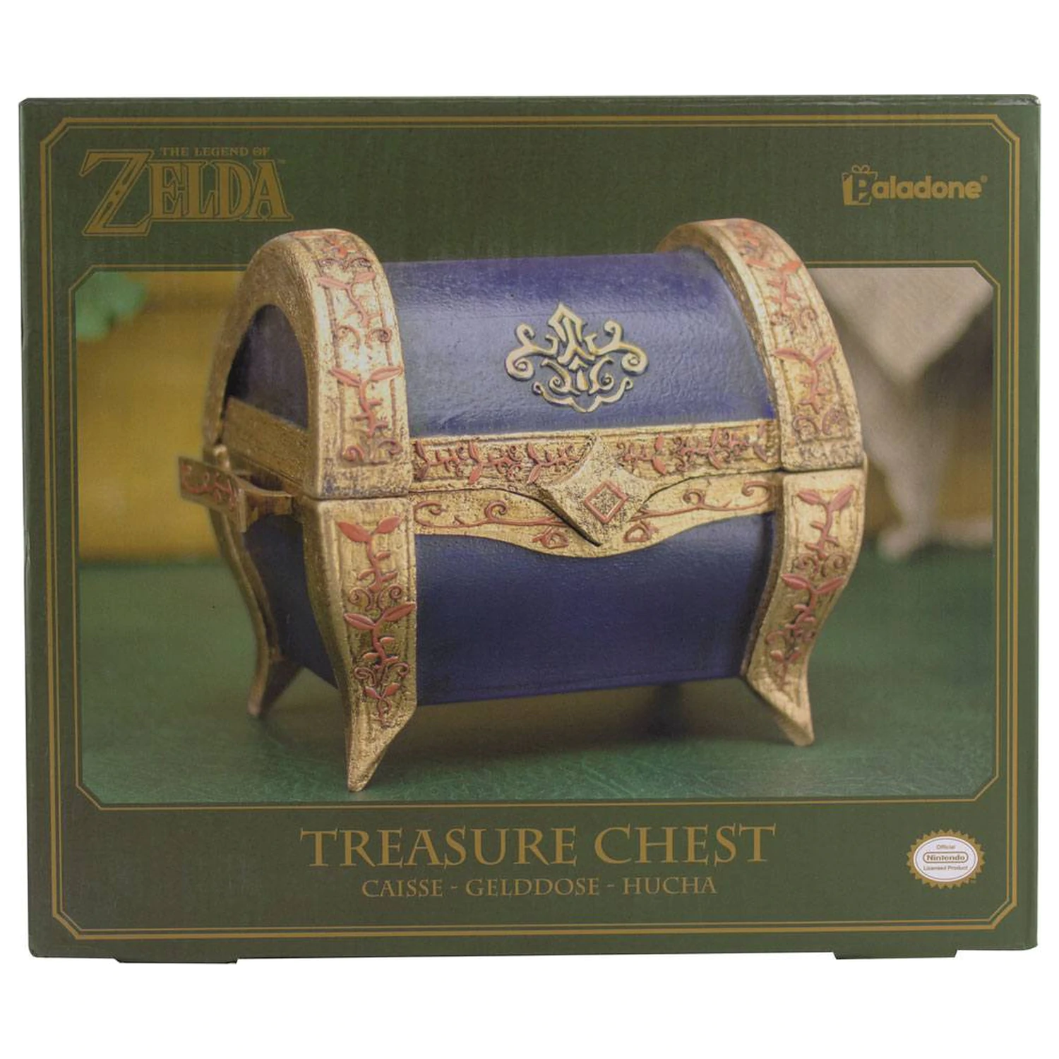 The Legend of Zelda hranilnica Treasure Chest fotografija izdelka