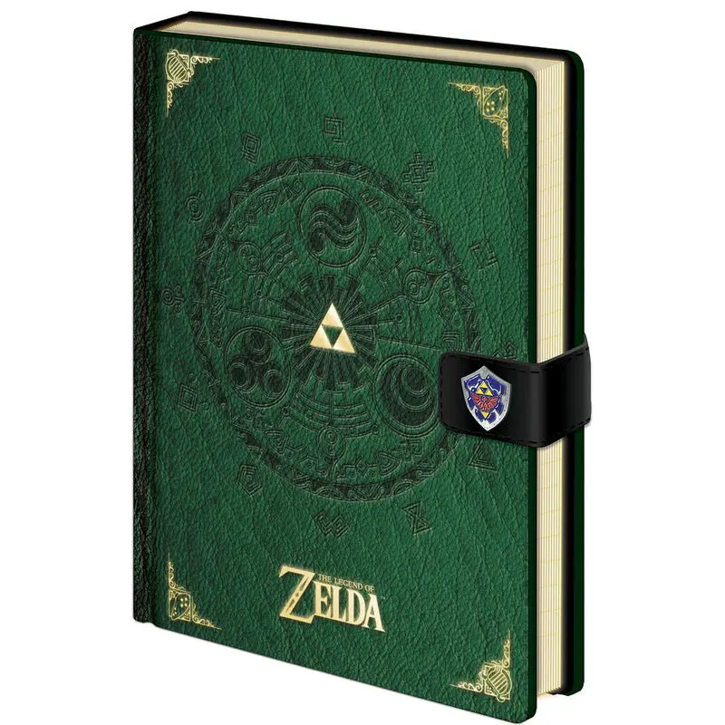 Legend of Zelda Premium Notes A5 Triforce Nova različica fotografija izdelka