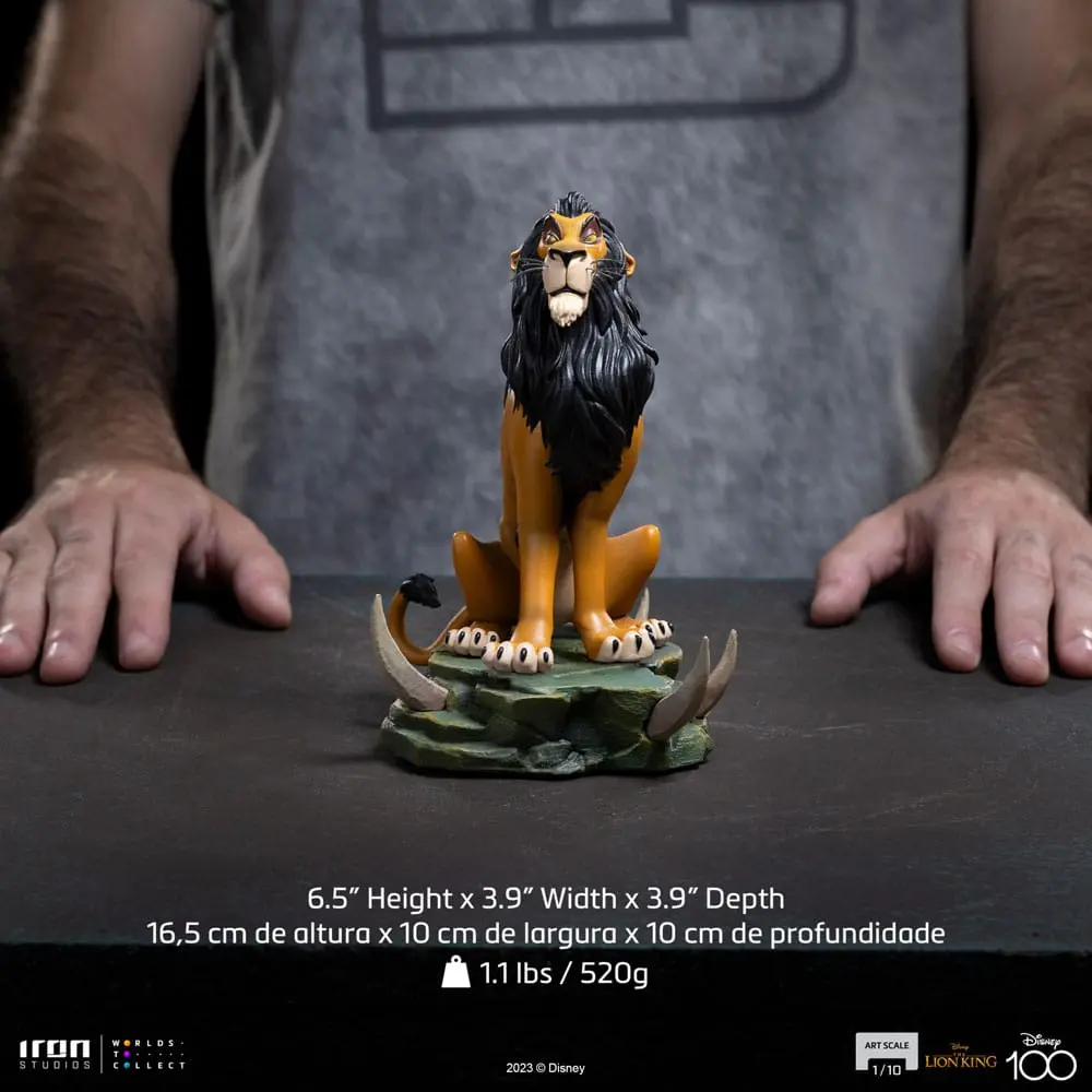 The Lion King Art Scale Kip 1/10 Scar Regular 16 cm fotografija izdelka