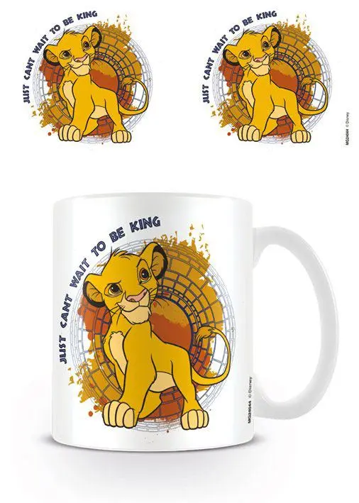 The Lion King Mug Cant Wait To Be King - Skodelica fotografija izdelka