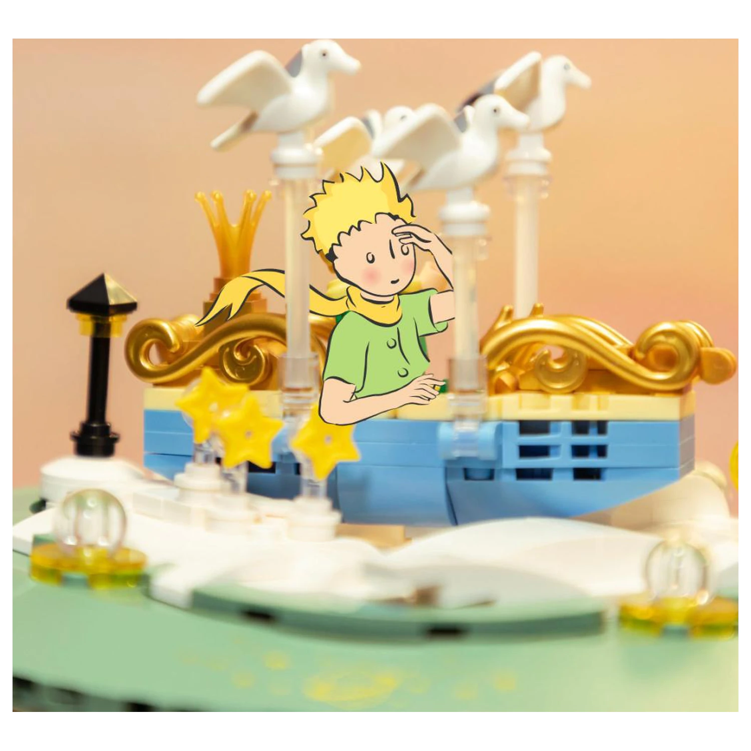 The Little Prince Construction Set Peščena ura 31 cm fotografija izdelka