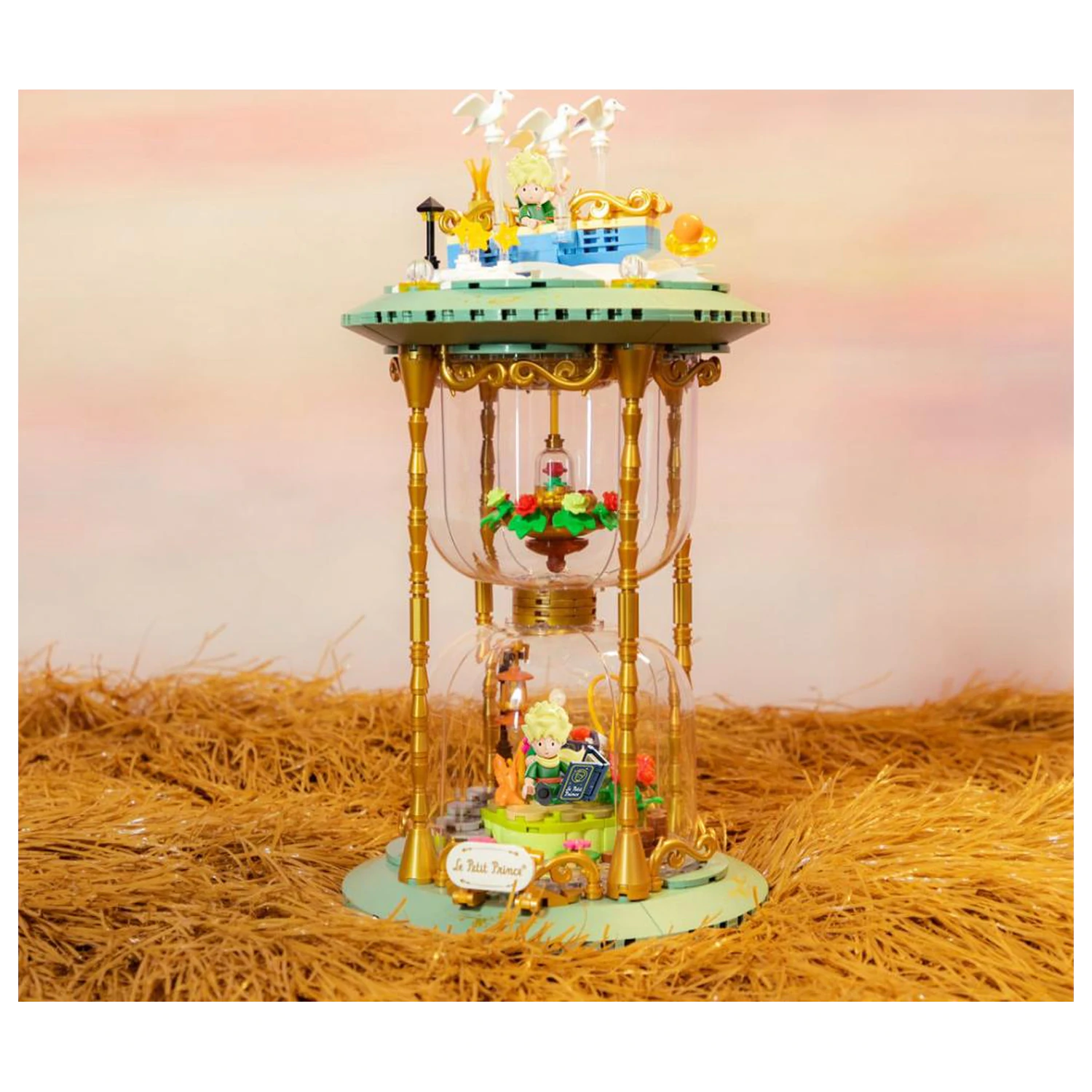 The Little Prince Construction Set Peščena ura 31 cm fotografija izdelka