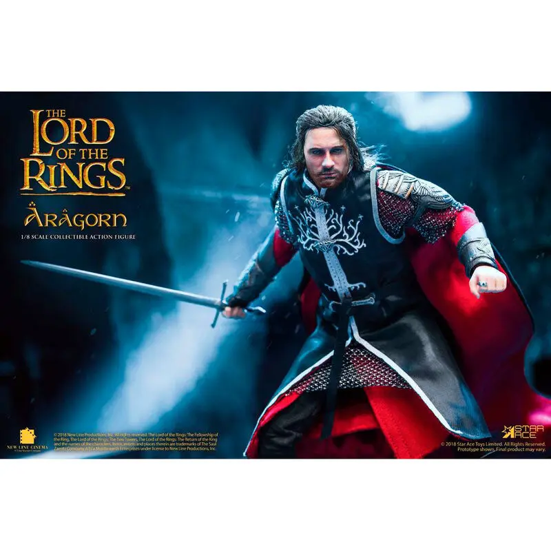 The Lord of the Rings Aragorn Real Master figura 23 cm fotografija izdelka