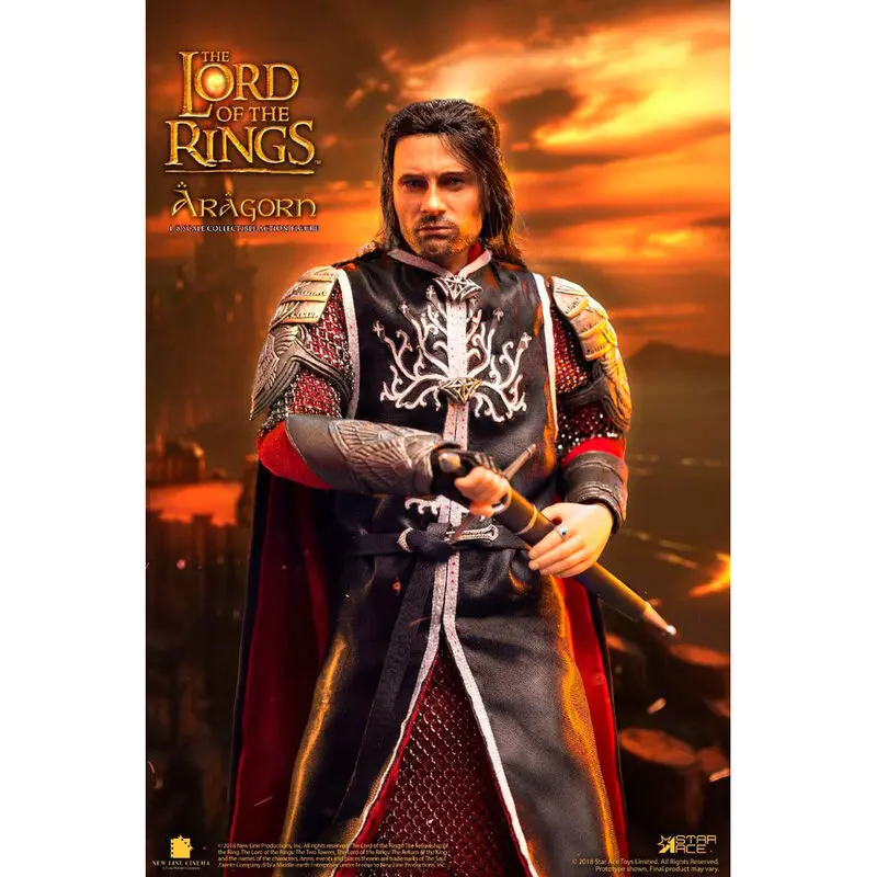The Lord of the Rings Aragorn Real Master figura 23 cm fotografija izdelka
