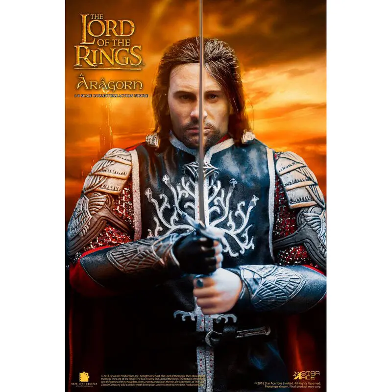 The Lord of the Rings Aragorn Real Master figura 23 cm fotografija izdelka