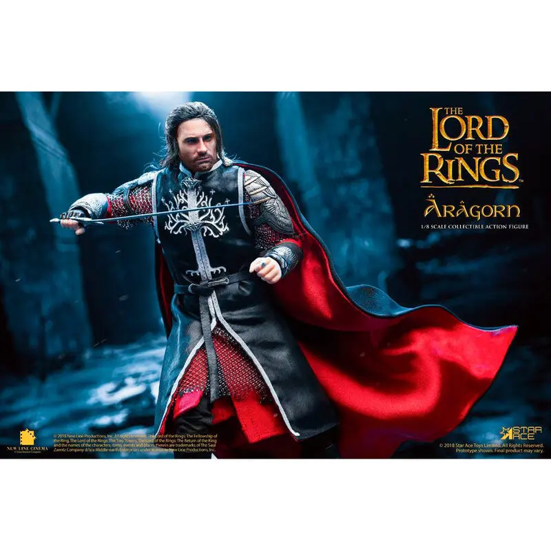 The Lord of the Rings Aragorn Real Master figura 23 cm fotografija izdelka