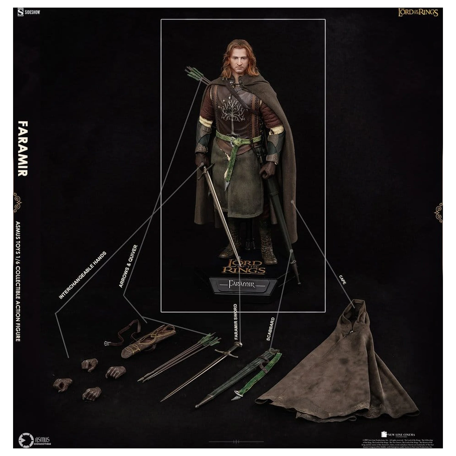 The Lord of the Rings Faramir akcijska figura 1/6 30 cm fotografija izdelka