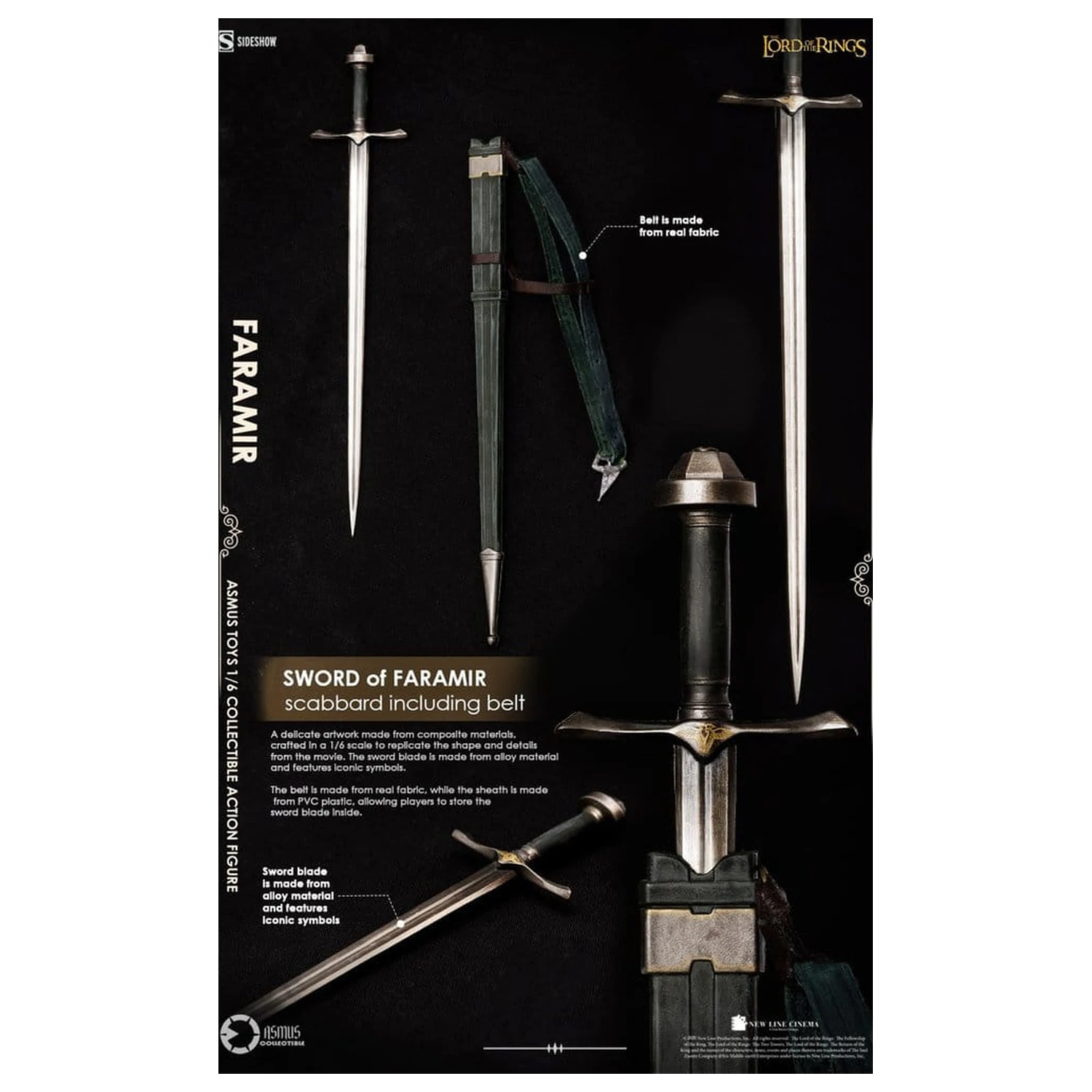 The Lord of the Rings Faramir akcijska figura 1/6 30 cm fotografija izdelka