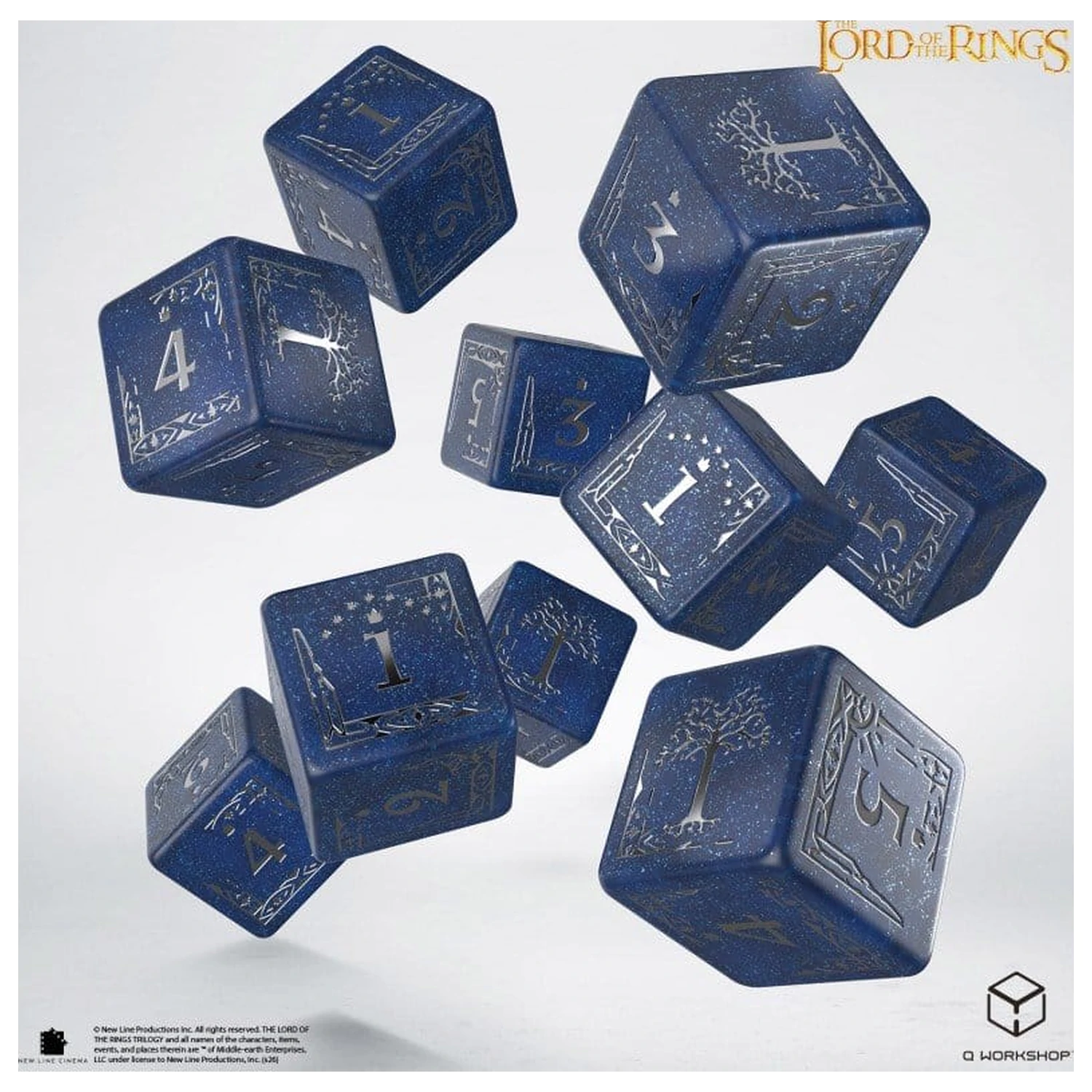 The Lord of the Rings: 10 D6 komplet kock Gondor fotografija izdelka
