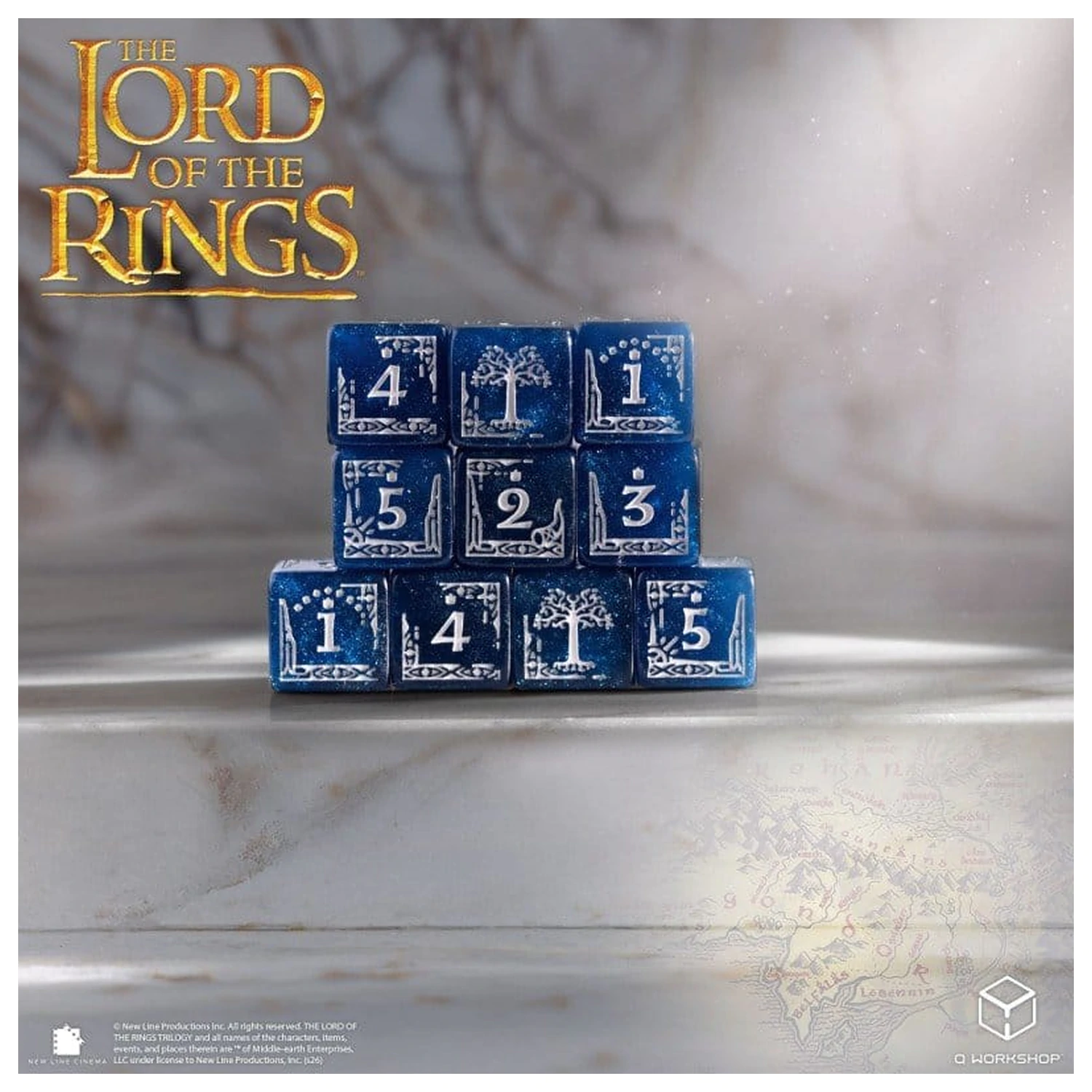 The Lord of the Rings: 10 D6 komplet kock Gondor fotografija izdelka