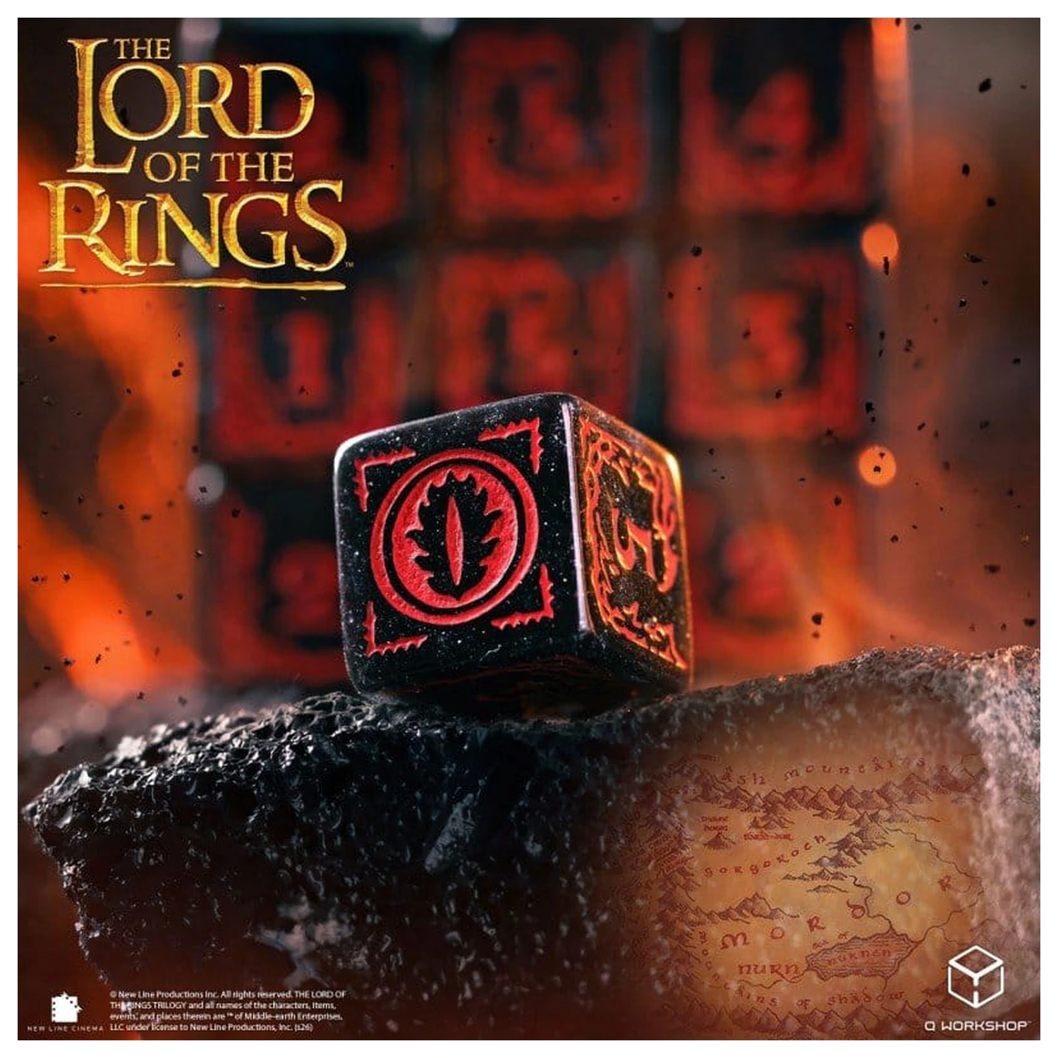 The Lord of the Rings: Set 10 D6 kock Mordor fotografija izdelka