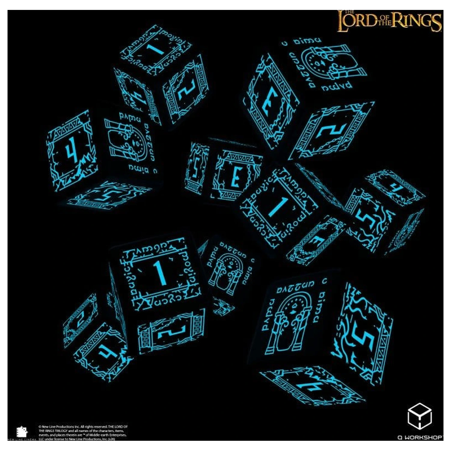 The Lord of the Rings: Set 10 kock D6 Moria (sveti v temi) fotografija izdelka