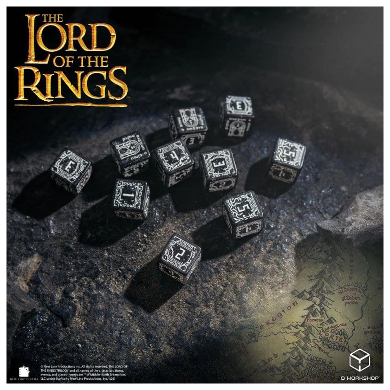 The Lord of the Rings: Set 10 kock D6 Moria (sveti v temi) fotografija izdelka