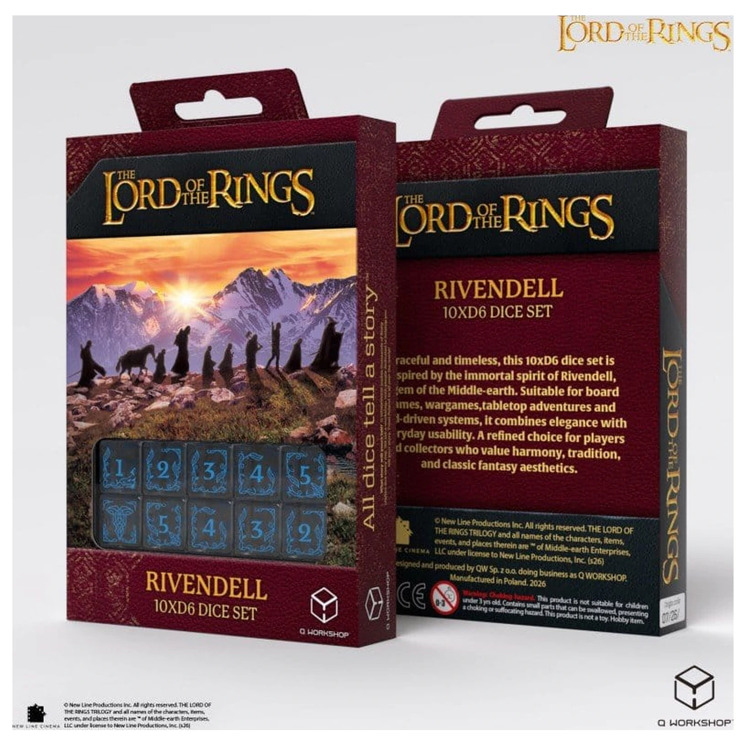 The Lord of the Rings: 10 D6 komplet kock Rivendell (Water) fotografija izdelka