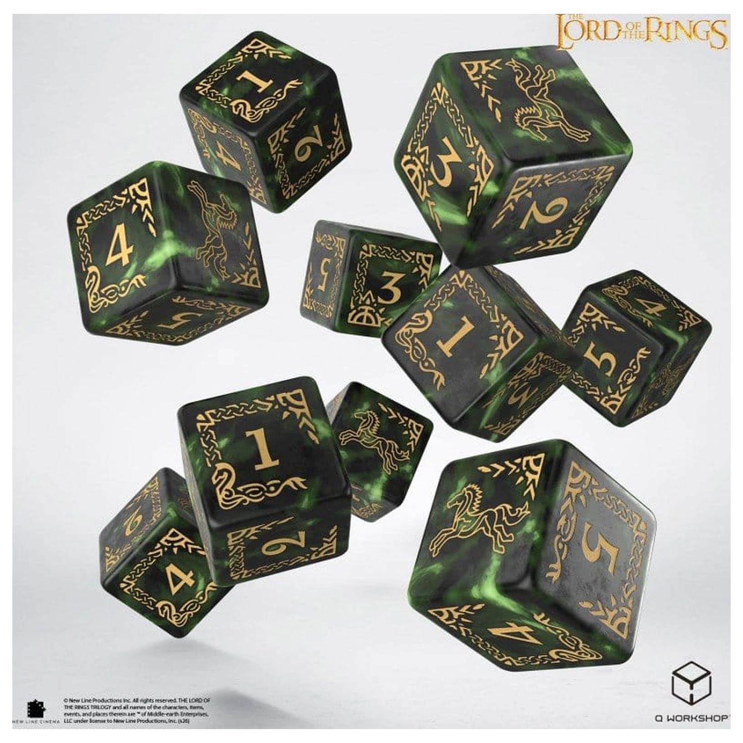 The Lord of the Rings: 10 D6 komplet kock Rohan fotografija izdelka