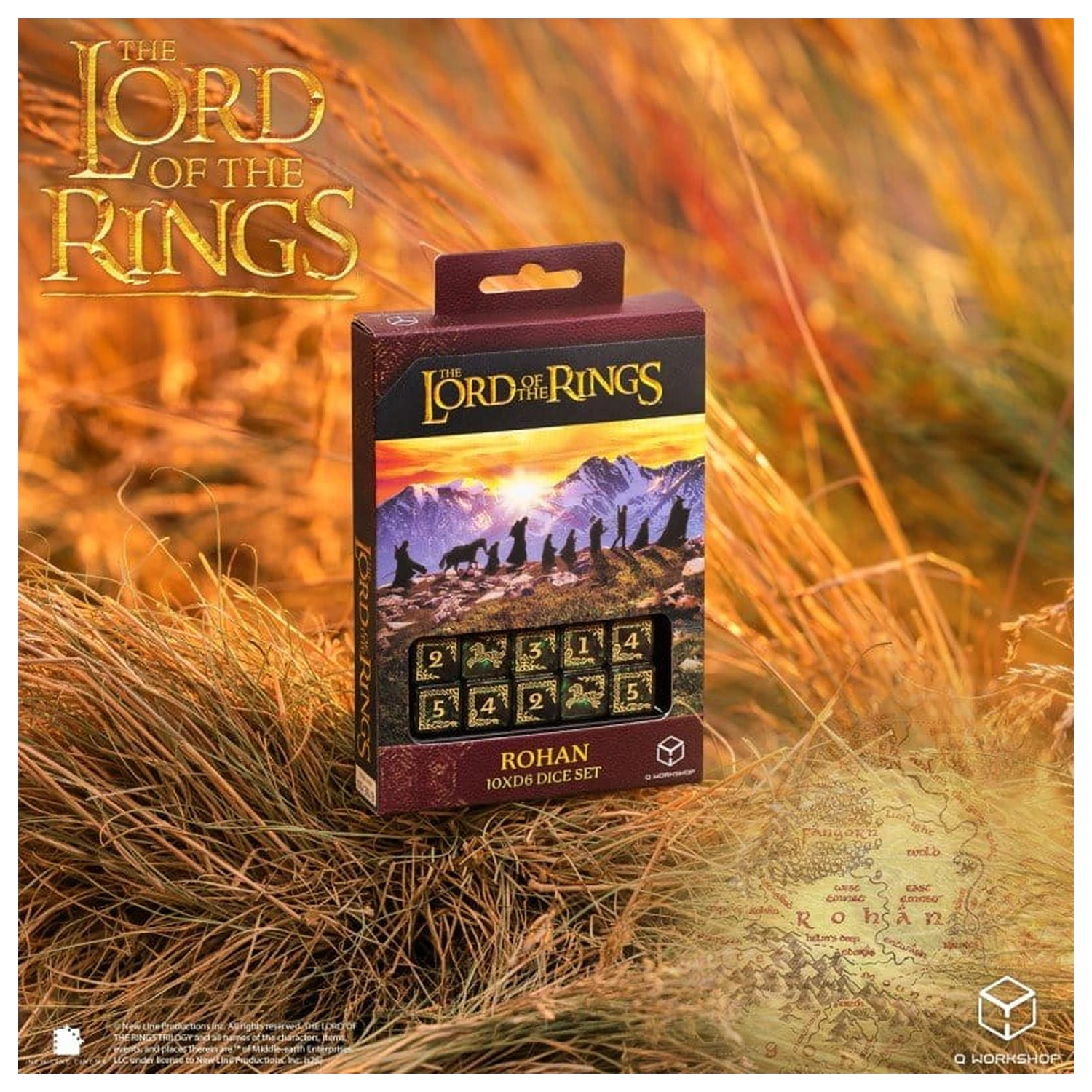 The Lord of the Rings: 10 D6 komplet kock Rohan fotografija izdelka