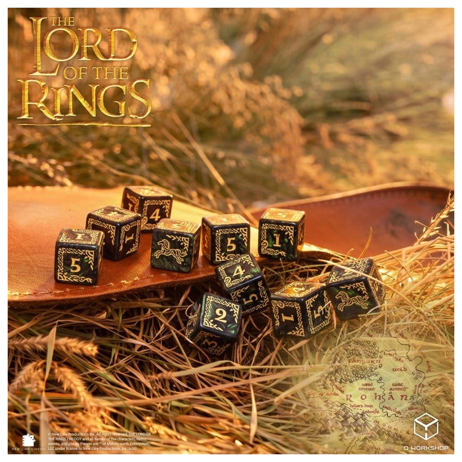 The Lord of the Rings: 10 D6 komplet kock Rohan fotografija izdelka