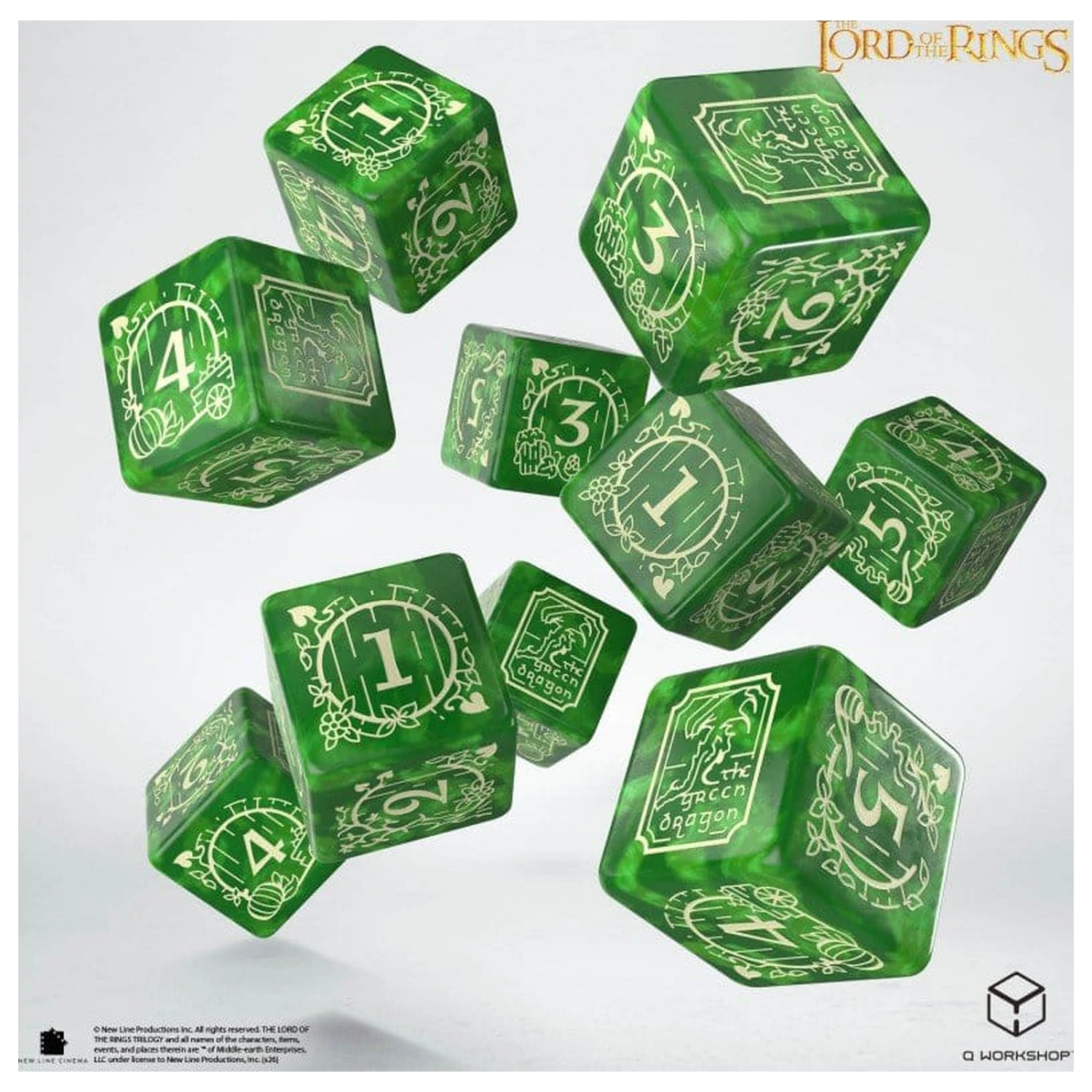 The Lord of the Rings: 10 D6 komplet kock Shire fotografija izdelka