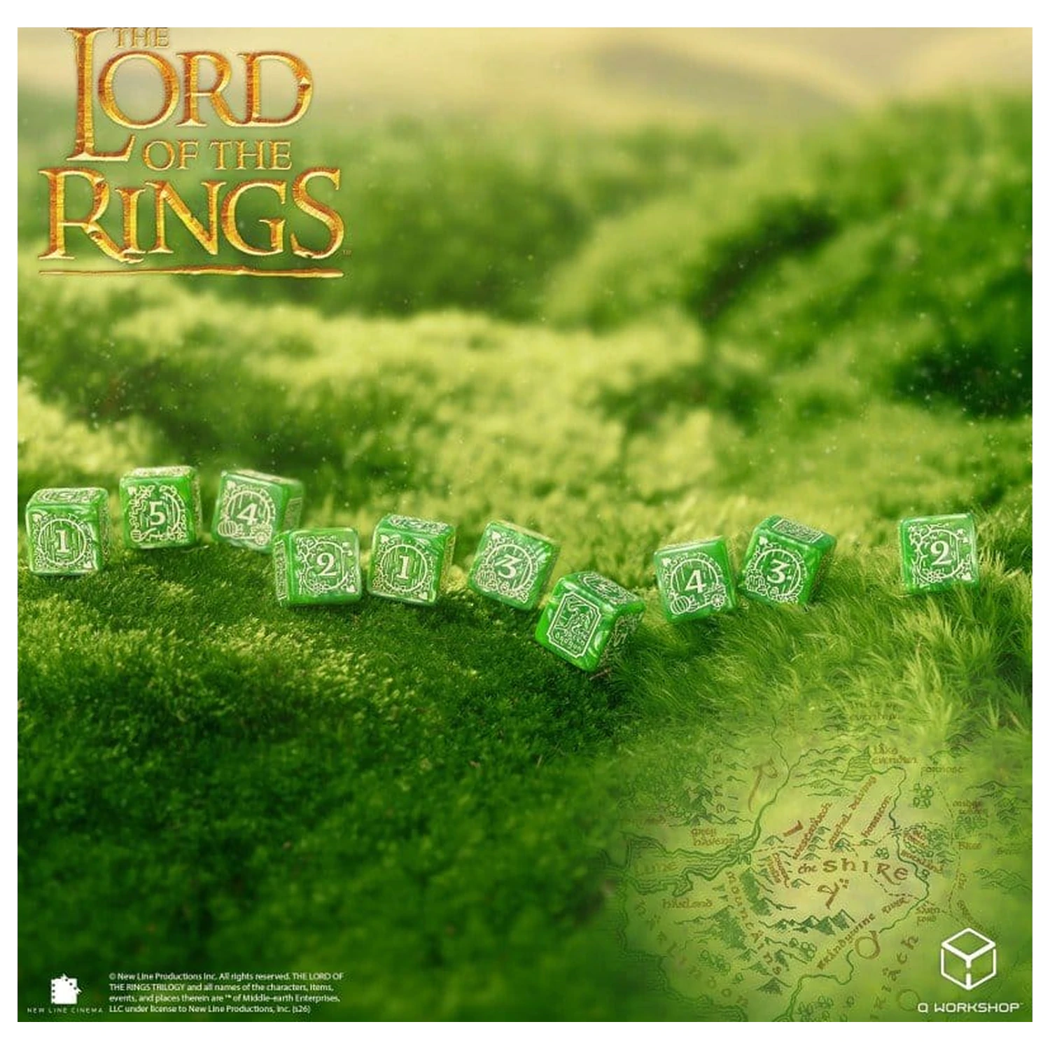 The Lord of the Rings: 10 D6 komplet kock Shire fotografija izdelka