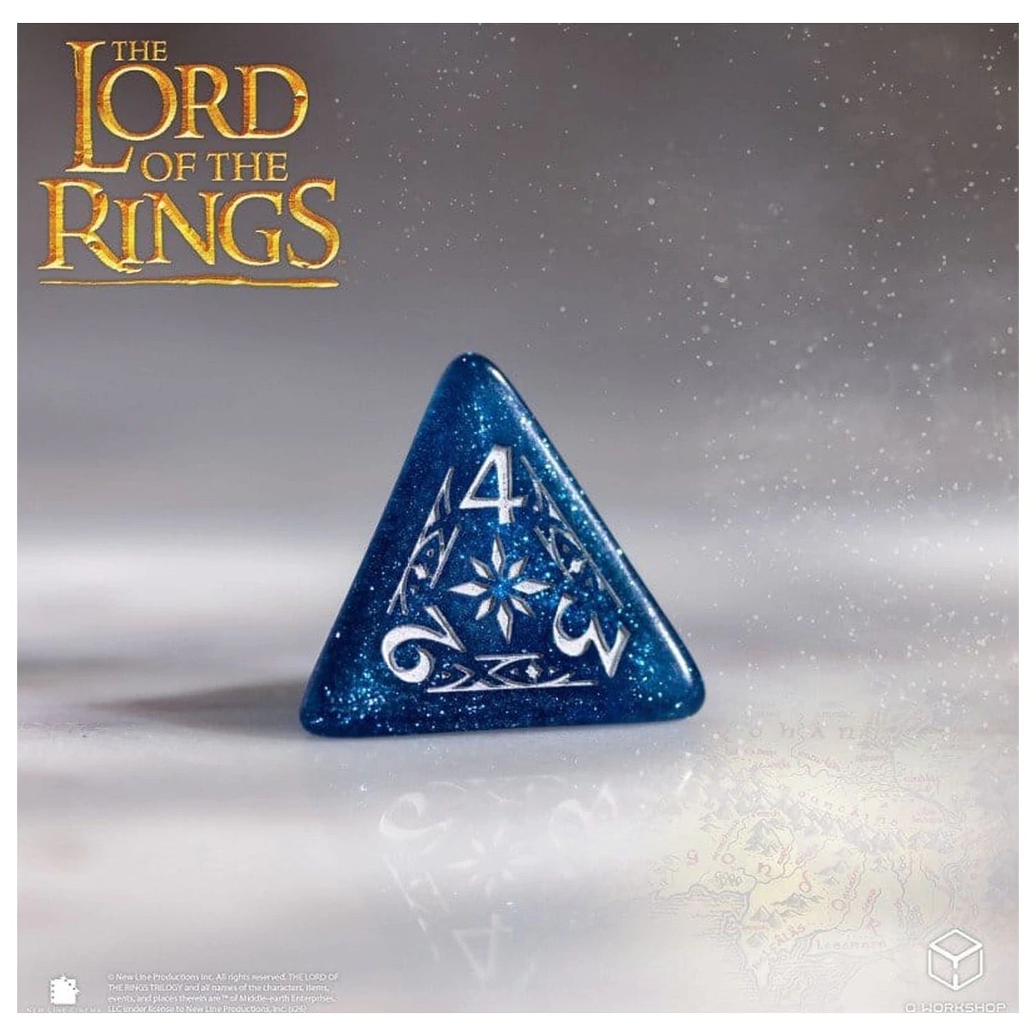 The Lord of the Rings Komplet 7 igralnih kock Gondor fotografija izdelka