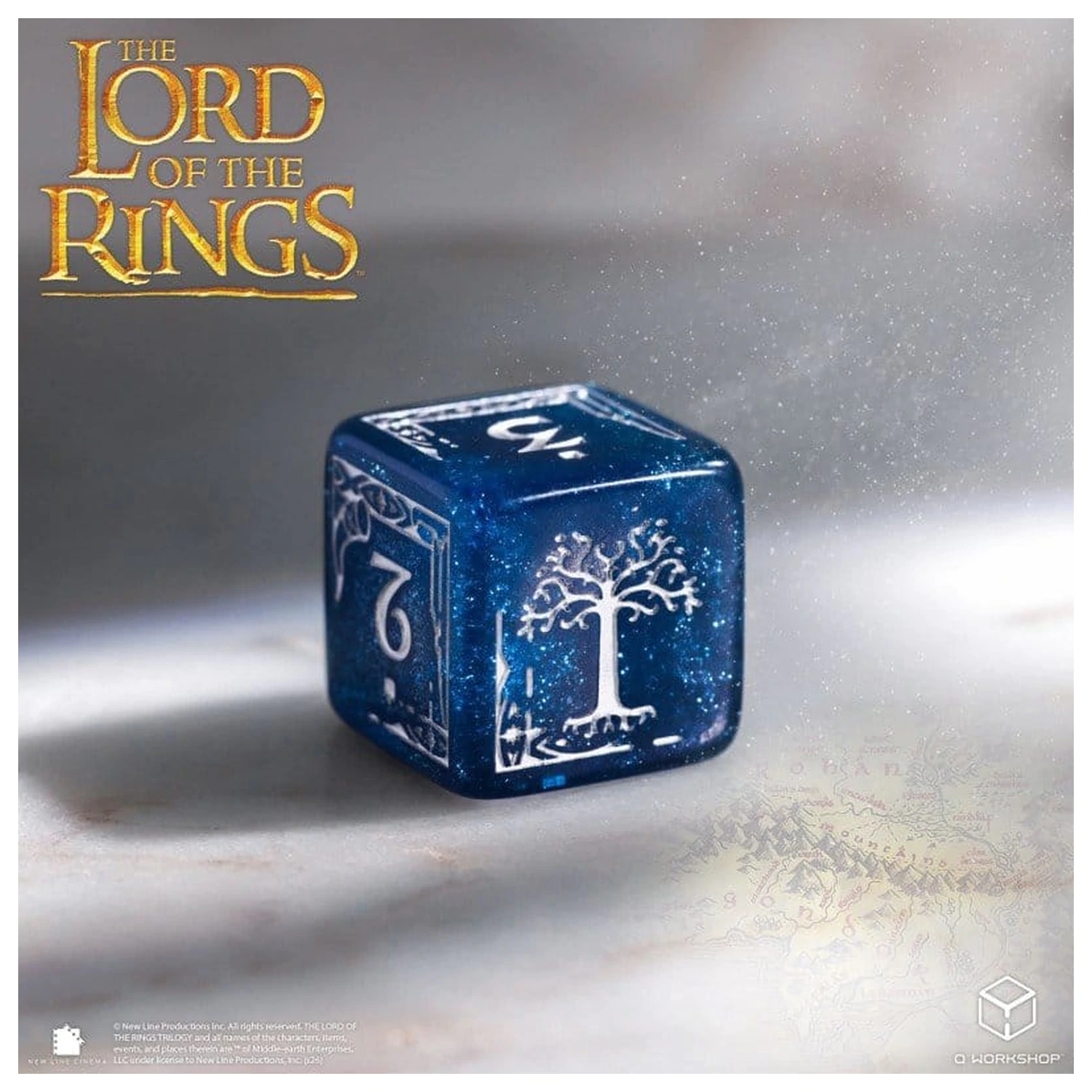 The Lord of the Rings Komplet 7 igralnih kock Gondor fotografija izdelka