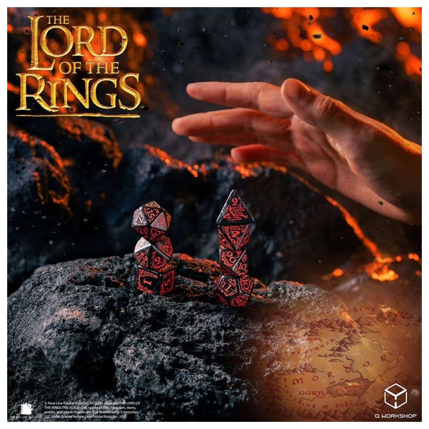 The Lord of the Rings Komplet 7 kock Mordor fotografija izdelka