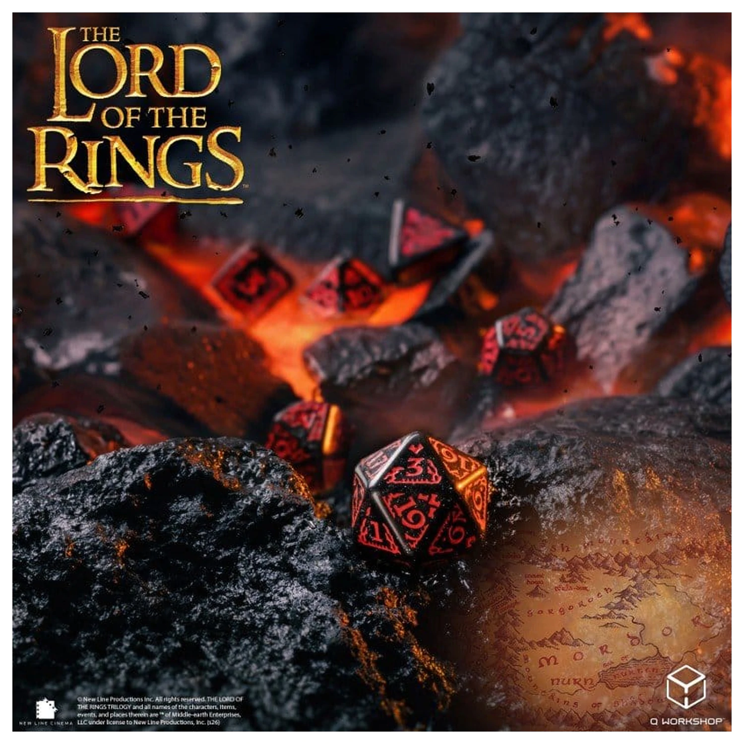 The Lord of the Rings Komplet 7 kock Mordor fotografija izdelka