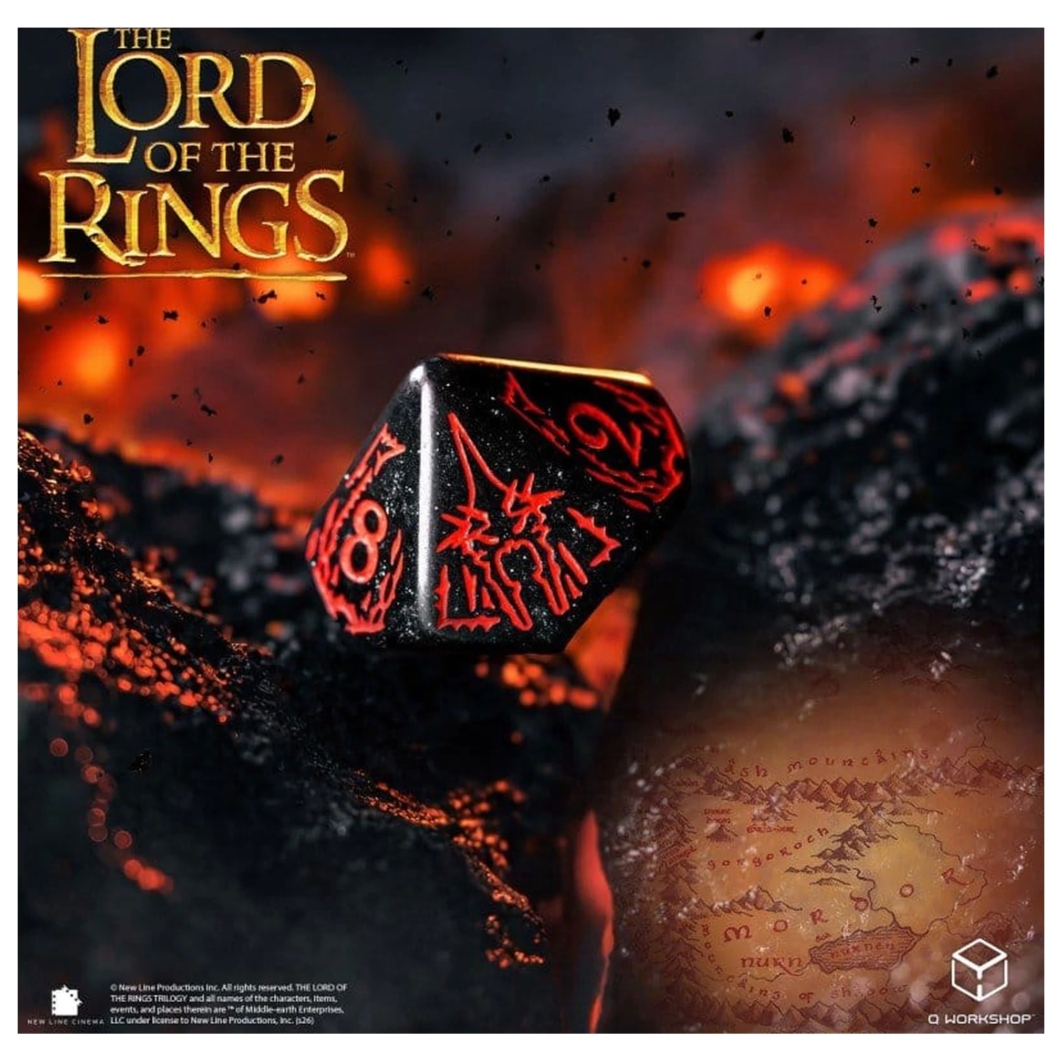 The Lord of the Rings Komplet 7 kock Mordor fotografija izdelka
