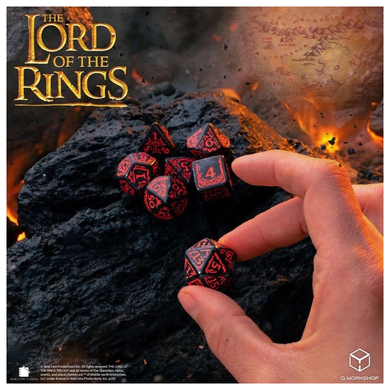 The Lord of the Rings Komplet 7 kock Mordor fotografija izdelka