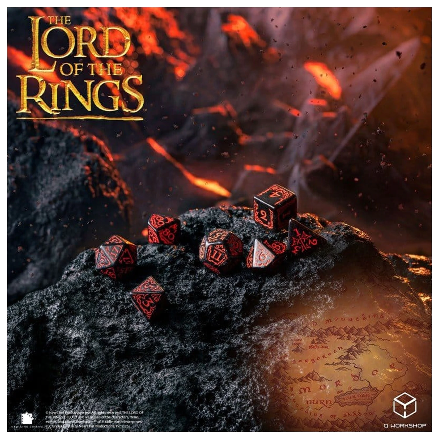The Lord of the Rings Komplet 7 kock Mordor fotografija izdelka